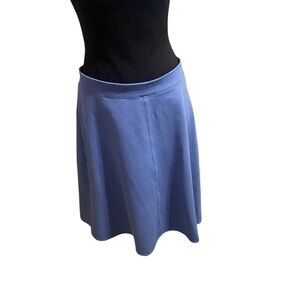 3 DOTS A-line light blue midi skirt size L